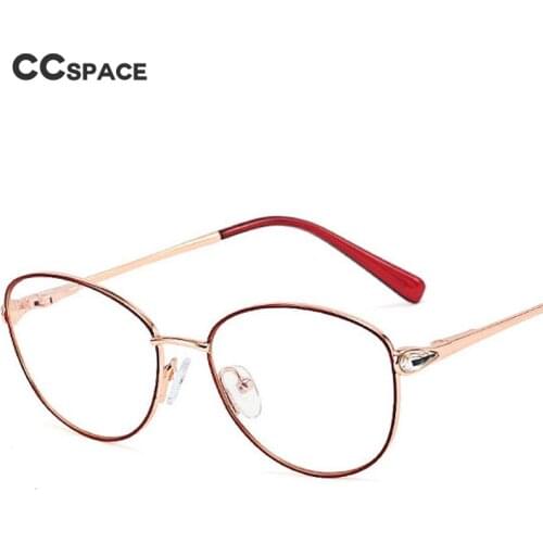 48258 Anti-blue Light Large Rhinestone Glasses Frames Titanium Alloy Men Women Optical Fashion Computer EyeGlasses