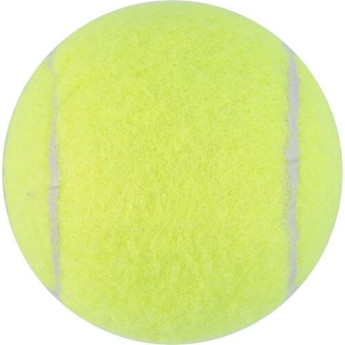 OUTAD Yellow Tennis Ball Sports Tournament Outdoor Fun Cricket Beach Dog Activity Game Toy MC Tennis Practice Training Balls
