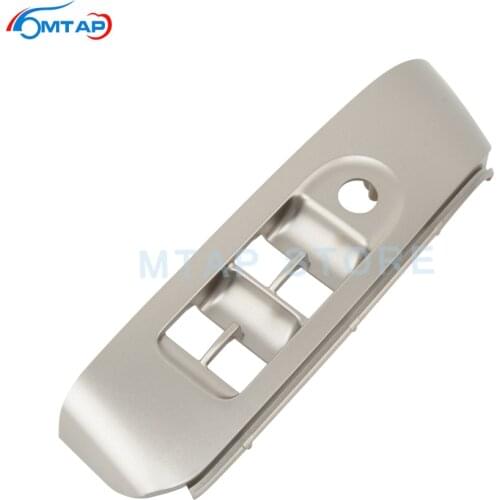 MTAP Driver Side Power Window Switch Garnish Pad Panel For Honda For FIT Jazz Saloon For City 2003-2008 LH-Drive Only