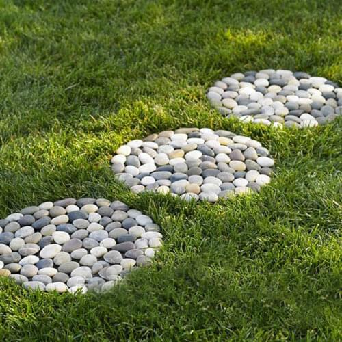 Garden DIY Plastic Mold Path Pavement Model Concrete Stepping Stone Cement Brick Maker GQ