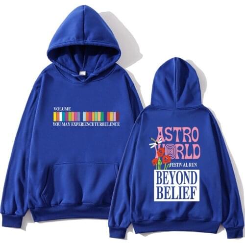 Man Woman Pullover Sweatshirt TRAVIS SCOTT ASTROWORLD WISH YOU WERE HERE HOODIES fashion letter ASTROWORLD HOODIE Streetwear
