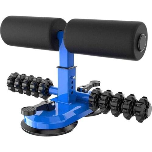 Adjustable Weight Lifting Machine with Massage Roller for Abs - Home Fitness Machine