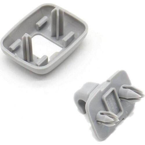 Gray Interior Sun Visor Clip Hook For A-udi A1 A3 S3 A4 S4 A5 S5 Q3 Q5 TT Quattro