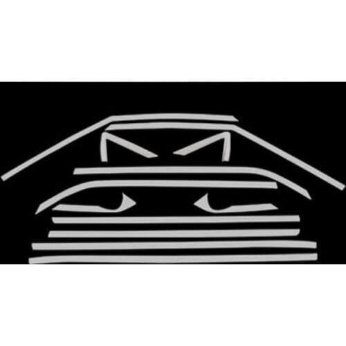 Car Styling Stainless Steel Window Trim For H-yundai IX25 Accessories Decoration Strip