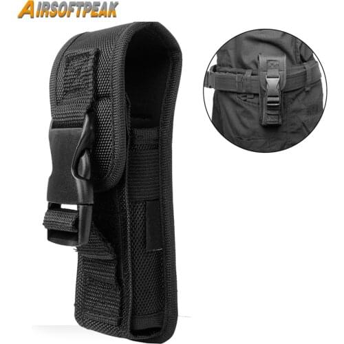 Flashlight Pouch LED Torch Holster Case Outdoor Camping Hiking Molle Led Lenser Flashlight Pouch Bags Knife Sheath Ammo Bags