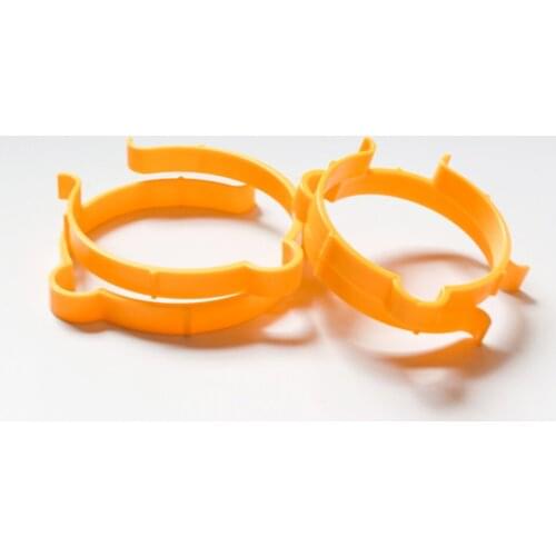 Vinyl Film Coil Hoop Ring Vinyl Roll Clamp Wrap Sheet Clip Storage Tool Film Holder In Yellow MO-A14