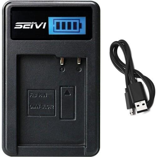 Battery Charger for Panasonic Lumix DMC-GH2, DMC-G5, DMC-G6, DMC-G7, DMC-G7W, DMC-G7K, DMC-G7H, DMC-GX8, DMC-G70 Digital Camera