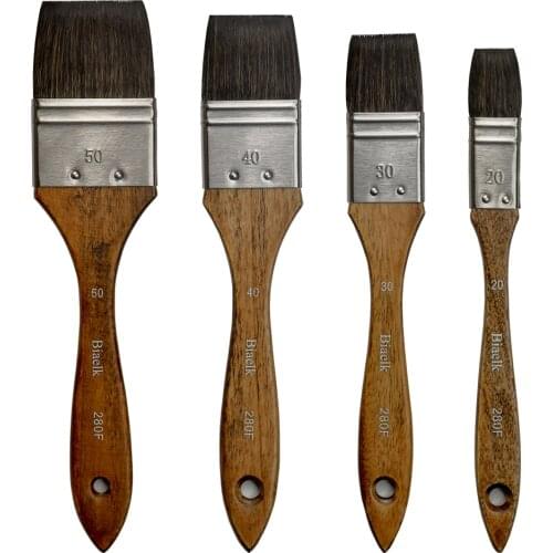 1PC 280F High Quality Squirrel Mix Hair Wooden Handle Watercolor Acrylic Artist Art Supplies Paint Brush
