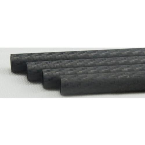 3K Carbon Fiber Tube Diameter 16*14 mm Length from 60mm to 500mm Motor Arm Tube Tail Tube for RC Multicopter Airplane
