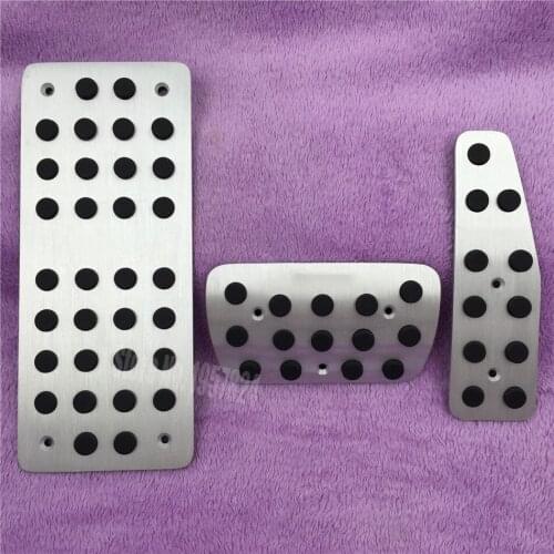 DEE Car Accessory For Chevrolet Captiva Fuel Brake Foot Rest AT pedals Plate Non slip Accelerator Gas brake pedal Pads stickers