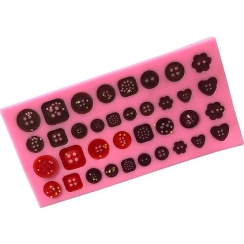 Button Silicone Mold Mobile Phone Epoxy Mold Decoration DIY Mould XGY-58