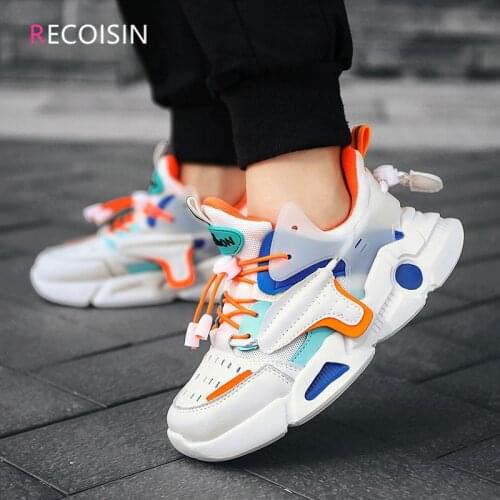 RECOISIN New Autumn Children Shoes High Quality Sports Shoes for Boys Fashion Running Sneakers Kids Girls Shoes Chaussure Enfant