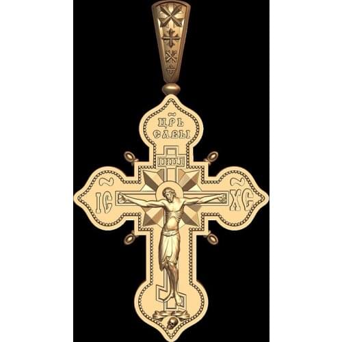 New Jesus Cross Pendant 3D model relief for cnc 3D carved figure sculpture machine in STL file Religion Crucifixion of Jesus