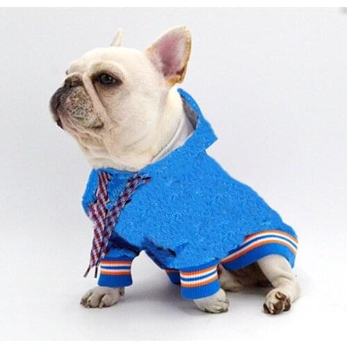 Fashion French Bulldog Hoodie Pet Dog Clothes For Small Medium Dogs Clothing Schnauzer Yorkshire Teddy Pug Costume ZZC17