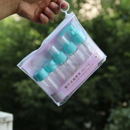 By ems or dhl 100sets 7pcs/set Perfume Spray Bottle Outdoor Travel MakeUp Skin Care