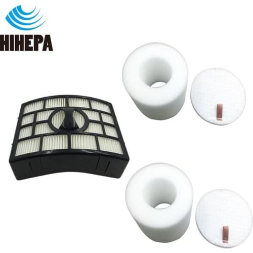 2 Sets Foam & 1 Hepa Filter for Shark Rotator Powered Lift-Away Upright NV755 UV795 Vacuum Cleaner parts fit XFF755 XHF650