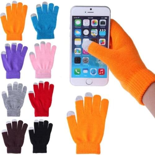 Touch Screen Gloves Cycling Gamer Women Men Winter Soft Warm Texting Capacitive Smartphone Gloves Games Accessories