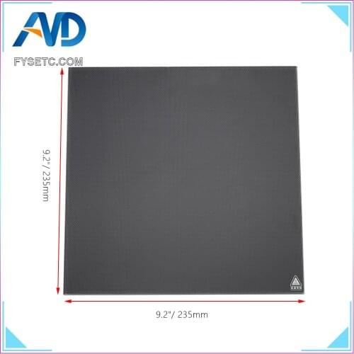 3D Ultrabase 3D Printer Platform Heated Bed Build Surface Glass Plate 235*235mm Thick 4mm For Ender-3 MK2 MK3 Hot bed