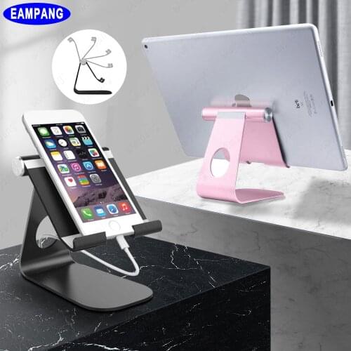 Tablet Stand for iPad 11 10.9 10.5 10.2 9.7 7.9 inch Metal Adjustable Tablet Desktop Holder Samsung Xiaomi Huawei Phone Tablet