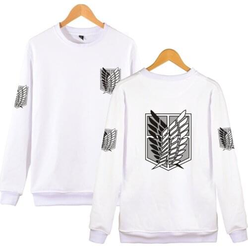 Popular Japan Anime Attack on Titan Sweatshirts Coat Halloween Party Eren Warm Autumn Winter Hoodie Jacket Cosplay Costumes