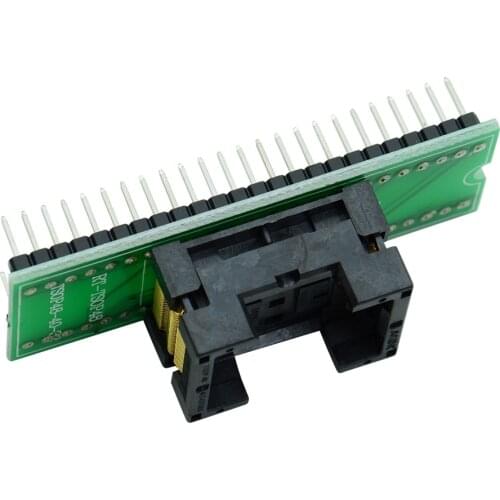 Newest Upmely TSOP48 to DIP48 Adapter TSOP48 Socket for RT809F RT809H & for XELTEK USB Caculator Programmer High Quality