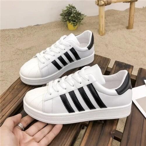 Round Toe Womens Vulcanized Shoes Summer Outdoor Sneakers Multicolor White PU Leather Fashion Women Casual Shoes Platform