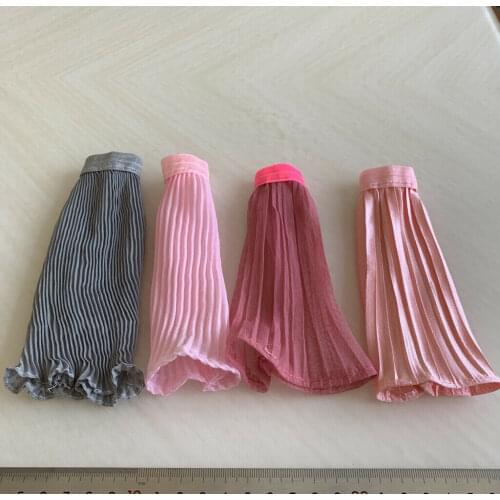 1/6 Scale Female Soldier Stretch Half-length Pleated Skirt Model for 12" Doll