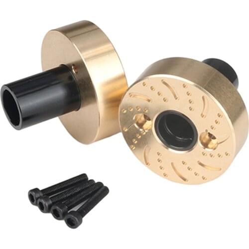 2pcs Upgrading Brass Counterweights Rear Axle Weight Block 102g/pc for Axial 1/10 RBX10 Ryft 4WD RC Crawler