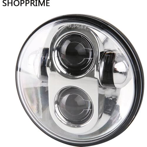 5 3/4 " For Headlight , 5.75 " New For -David LED Headlamp For Softail Dyna And Sportster Models