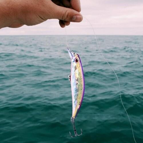 6.8cm 6.5g Fishing Bait Simulate Attractive 9 Colors Cast Sinking Mino Fake Fishing Lure with Tackle Box Portable Fake Lure Set