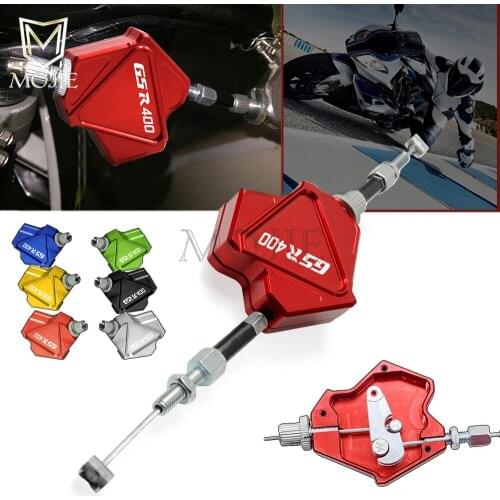 Motorcycle Accessories CNC Stunt Clutch Lever GSR400 Easy Pull Cable System For Suzuki GSR400 GSR 400 2008-2012 2009 2010 2011