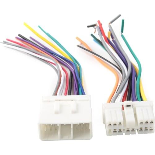 Car Radio Stereo Installation Wiring Wire Harness Combo for Subaru Forester 98-07/ Impreza 93-07 / Legacy 95-07 / Outback 93-99