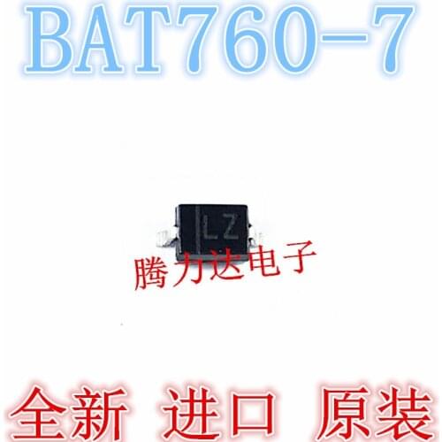 BAT1000-7-F silk screen K79 SMD package SOT-23 Schottky diode BAT760-7 package SOD-323 silk screen LZ 0.5A 30V Schottky diode