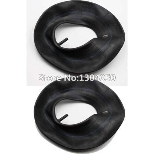 Two New 3.50/4.00-6 350/400-6 Inner Tube Innertube Tire Wheelbarrow Rubber Valve 6"