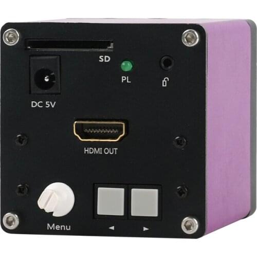 FULL HD HDMI 1080P 60FPS HDMI Electronic Digital Industrial Video Microscope C Mount Camera For Phone PCB Repair Soldering