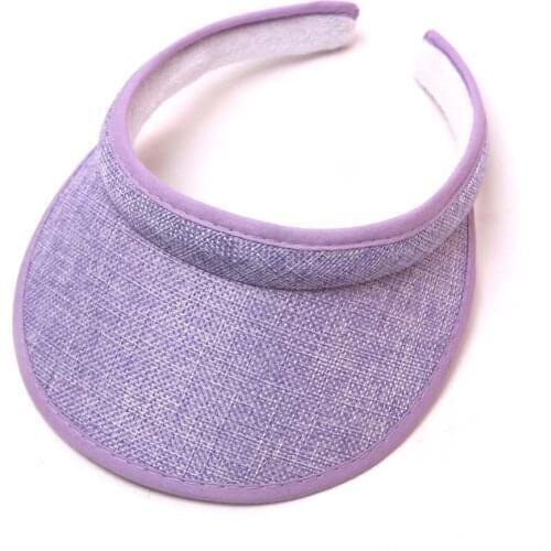 Empty Top Tennis Caps Men Women Adjustable Sport Headband Sun Sports Visor Hat Running Caps Tennis Beach Hat Outdoor Hat #T1P