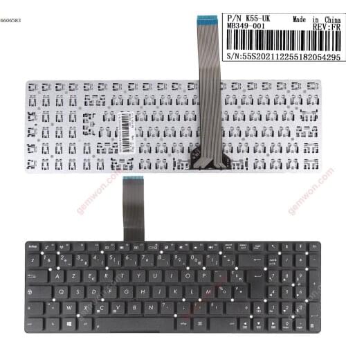 French AZERTY New Keyboard for ASUS R700A R700VD R700VJ R500V R700VM R500A R500VD R500VD R500VJ R500VM R500VS Laptop NO Frame