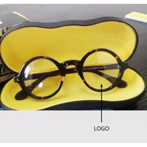 Optical Glasses Frame Men Women Johnny Depp Glasses Computer Transparent Eyeglass Brand design Acetate Vintage spectacles Q314