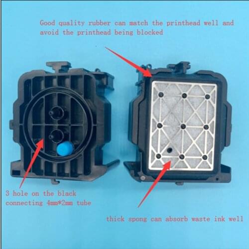 Solvent base dx5 printhead capping cap top for Mimaki JV33 JV5 Mutoh VJ1204 1604 1614 Xuli printer epson dx5 GS6000 head capping