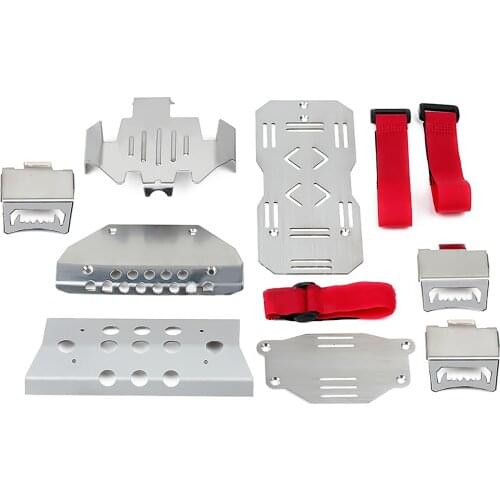 Anti Skid Chassis Protective Plate RC Car Axle Guard Cover Upgrading Parts for Trx-6 G63 Crawler