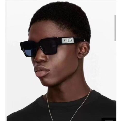 Unisex logo sunglasses women men 2021 trending products rectangle high quality driving glass vintage oculos de sol masculino