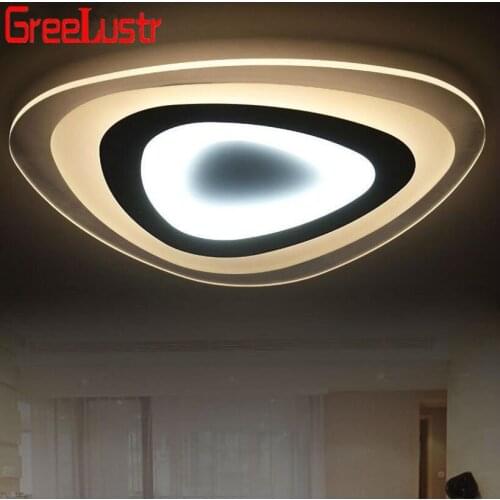 Modern 110 220v Ultra-thin Acrylic Led Ceiling Light Luces Led Para Casas Luz Plafon De Cristal Led Energy Saving Lamp Lustr