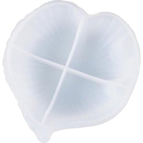 Glass Candle Holder Storage Mold Ashtray Multifunctional Mirror Silicone Mold For Resin Crystal Epoxy Resin Mold