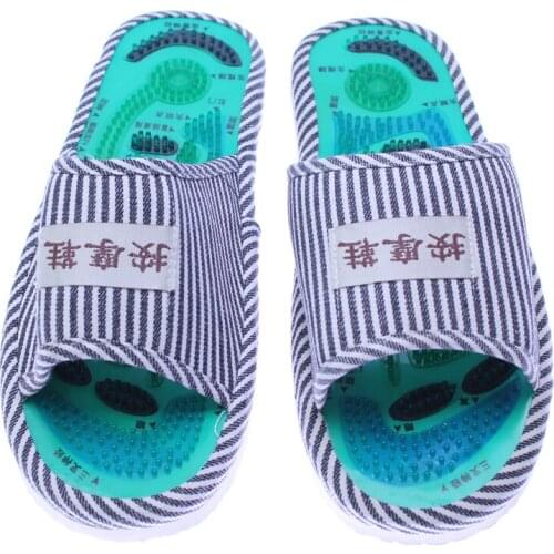Health care Taichi acupuncture massage slipper men and womens foot massage slippers acupuncture massage slippers free shiping