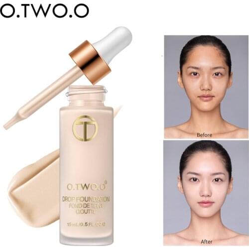 Moisturizer Oil Control Concealer Liquid Foundation Cream Full Coverage Waterproof Makeup Lasting Brighten Face Foundation Base