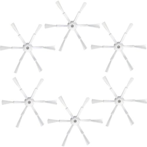 6 Arms Side Brush for Xiaomi Roborock S50 S51 S55 Robot Vacuum Cleaner Parts