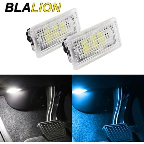 1/2/4PC LED Car Atmosphere Lights Foot Lights For Tesla Model X S 3 Easy Plug Replacement Car Trunk Lights 12V LED Interior Lamp