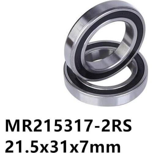 10pcs/50pcs MR215317-2RS 215317 -2RS 21.5x31x7mm Deep Groove Ball Bearing bicycle bottom bracket bearing 21.5*31*7 mm bicycle