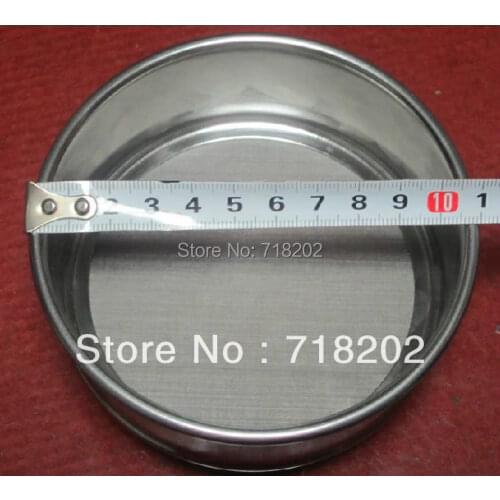10cm*5cm stainless steel test sieve/ standard test sieve/ laboratory sieve(10mesh/16mesh/20mesh/30mesh/40mesh/50mesh/60mesh)
