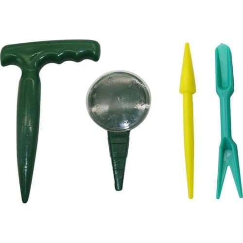 4pcs/Set Kit Mini Seeder And Plant Migration Tool Nursery Plant Seedling Cultivation Tools Gardening Transplanting Planting Tool